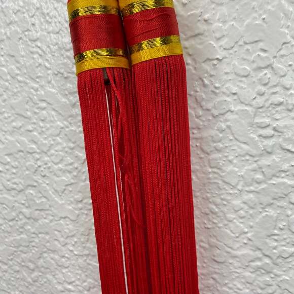 Chinese Lucky Red Knot Tassel Wall Decor - Picture 4 of 5